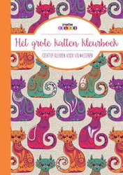 Omslag van Het grote katten kleurboek