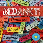 Omslag van Bedankt