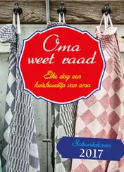 Omslag van Oma weet raad scheurkalender 2017