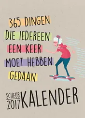 Omslag van 365 dingen die iedereen een keer gedaan moet hebben scheurkalender 2017