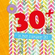 Omslag van 30+ is het nieuwe 20