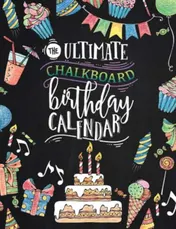 Omslag van The ultimate chalkboard birthday calender