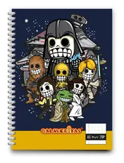 Omslag van Space warriors notebook A5