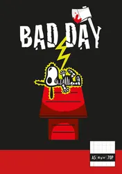 Omslag van Bad day notebook A5