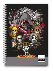 Omslag van Space warriors notebook A4