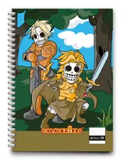 Omslag van Medieval notebook A4