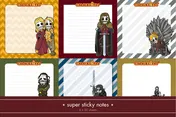 Omslag van Medieval sticky notes
