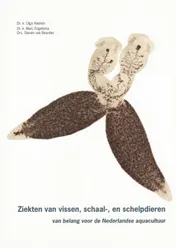 Omslag van Ziekten van vissen, schaal- en schelpdieren, van belang voor de Nederlandse aquacultuur