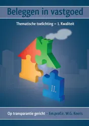 Omslag van Beleggen in vastgoed - Deel II. Thematische toelichting - 1. Kwaliteit