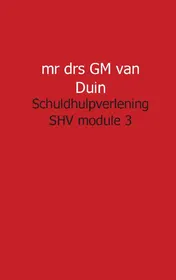 Omslag van Schuldhulpverlening SHV module 3