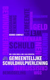Omslag van Kennis Compact Gemeentelijke schuldhulpverlening