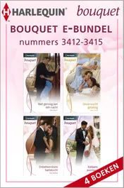 Omslag van Bouquet e-bundel nummers 3412-3415 (4-in-1)