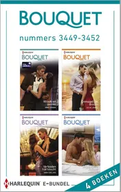 Omslag van Bouquet e-bundel nummers 3449-3452 (4-in-1)