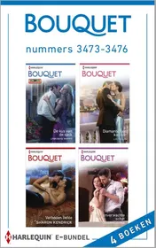 Omslag van Bouquet e-bundel nummers 3473-3476 (4-in-1)