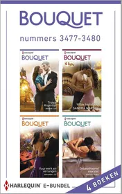 Omslag van Bouquet e-bundel nummers 3477-3480 (4-in-1)