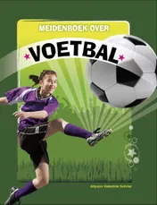 Omslag van Meidenboek over voetbal