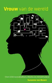 Omslag van Vrouw van de wereld. Over ADD, neurofeedback, Ritalin (en bikinibroekjes)
