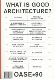 Omslag van Wat is goede architectuur What is Good Architecture