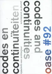 Omslag van 92 Code en continuiteit; Codes and continuities