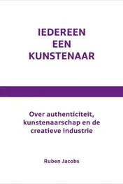 Omslag van Iedereen een kunstenaar