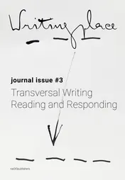 Omslag van Writingplace journal for Architecture and Literature 3