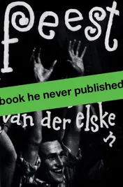 Omslag van Feest. Ed van der Elsken