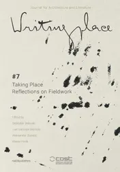 Omslag van Writingplace journal for Architecture and Literature #7