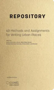 Omslag van Repository of Methods for Writing Urban Places