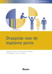 Omslag van Draagvlak voor de legitieme portie