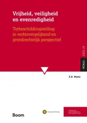Omslag van Vrijheid, veiligheid en evenredigheid