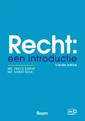 Omslag van Recht: een introductie