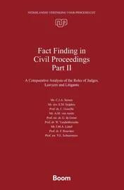 Omslag van Fact Finding in Civil Proceedings Part II