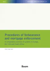 Omslag van Procedures of forbearance and mortgage enforcement