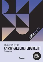 Omslag van Aansprakelijkheidsrecht