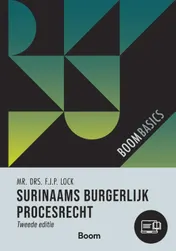 Omslag van Surinaams burgerlijk procesrecht