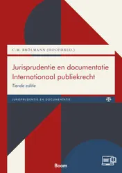 Omslag van Jurisprudentie en documentatie Internationaal publiekrecht