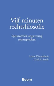 Omslag van Vijf minuten rechtsfilosofie