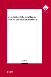Omslag van Minderheidskabinetten in Nederland en Denemarken