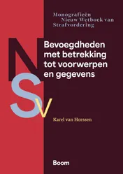 Omslag van Bevoegdheden met betrekking tot voorwerpen en gegevens