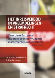 Omslag van Het inreisverbod in vreemdelingen- en strafrecht