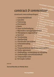 Omslag van Contract & commentaar