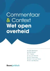 Omslag van Wet open overheid
