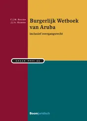 Omslag van Burgerlijk Wetboek van Aruba