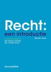 Omslag van Recht: een introductie