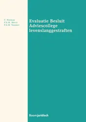 Omslag van Evaluatie Besluit Adviescollege levenslanggestraften
