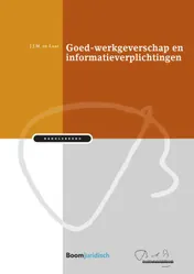 Omslag van Goed-werkgeverschap en informatieverplichtingen