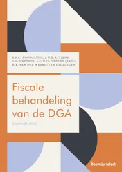 Omslag van Fiscale behandeling van de DGA