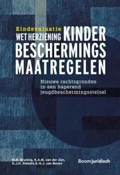 Omslag van Eindevaluatie Wet herziening kinderbeschermingsmaatregelen