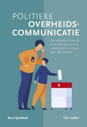 Omslag van Politieke overheidscommunicatie