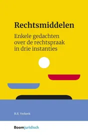 Omslag van Rechtsmiddelen